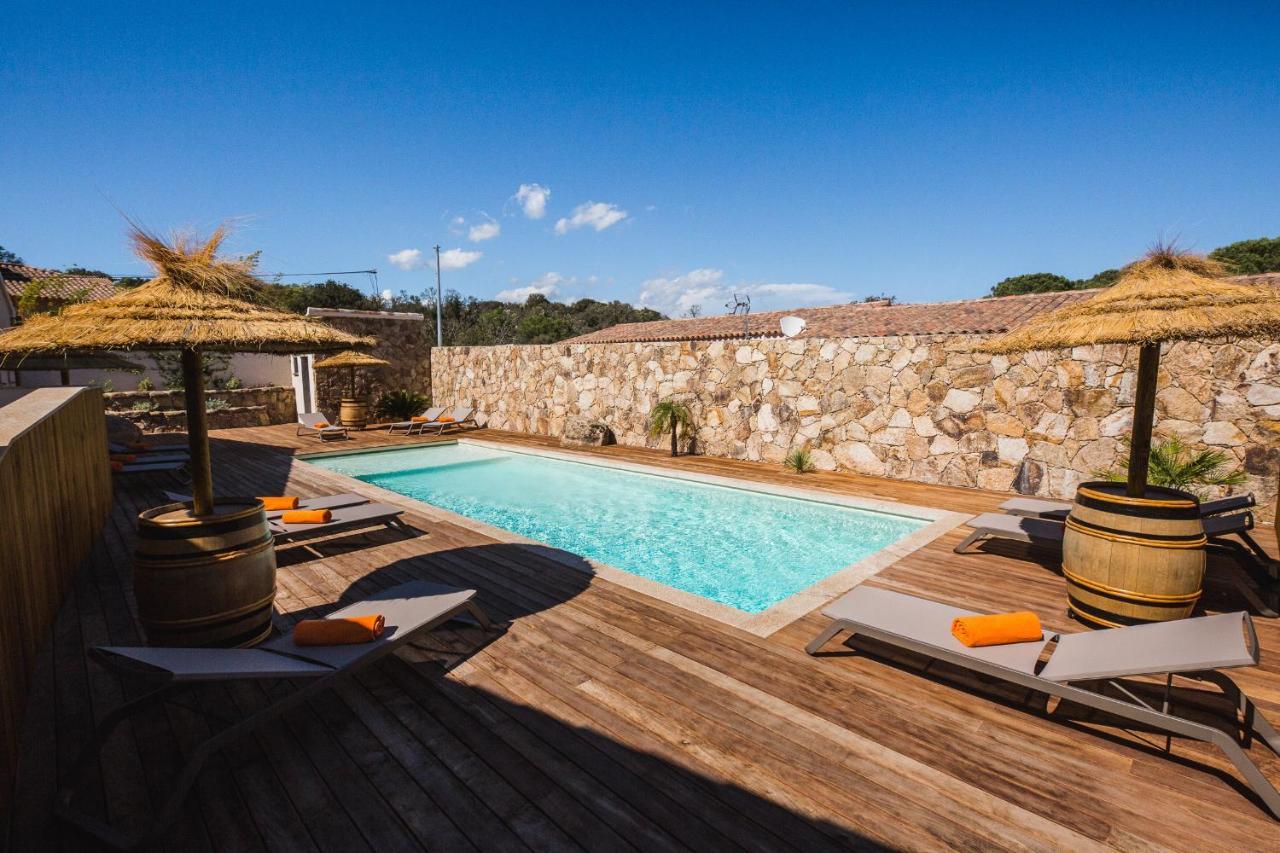 Petra D'Oro Villa Palombaggia ポルトヴェッキオ エクステリア 写真